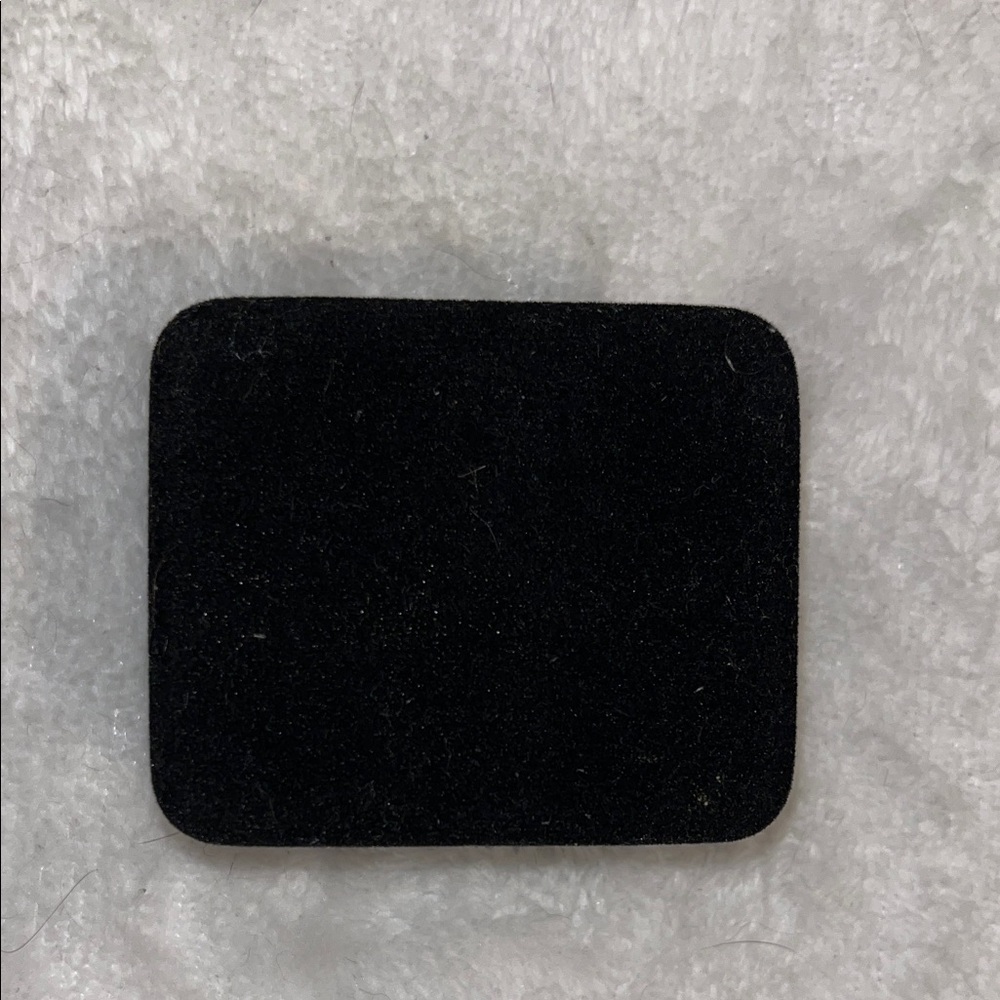 Kay Jewelers Black Velvet Ring Box with Cream Satin Interior and Gold Logo - Picture 5 of 8